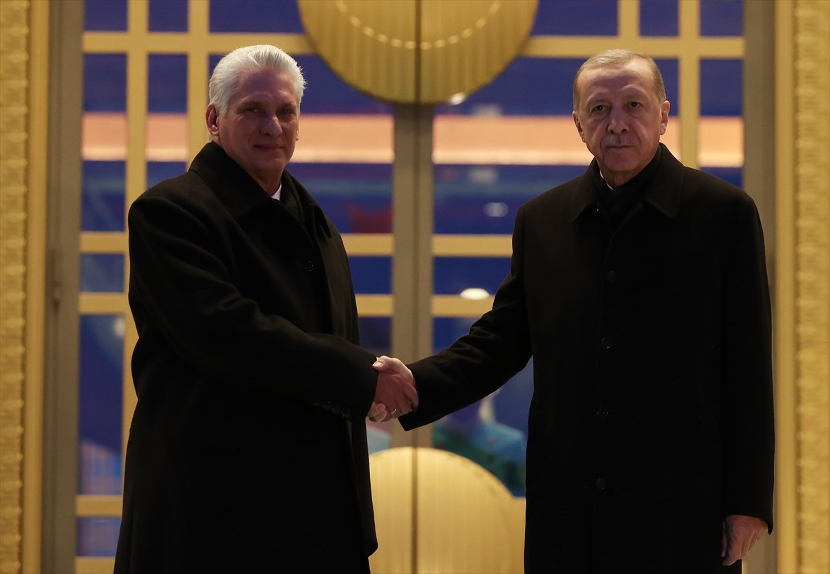 Küba Devlet Başkanı Canel Ankara da #8