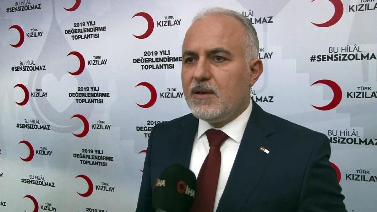 Türk Kızılay Başkanı Kınık tan depremle ilgili açıklama #1