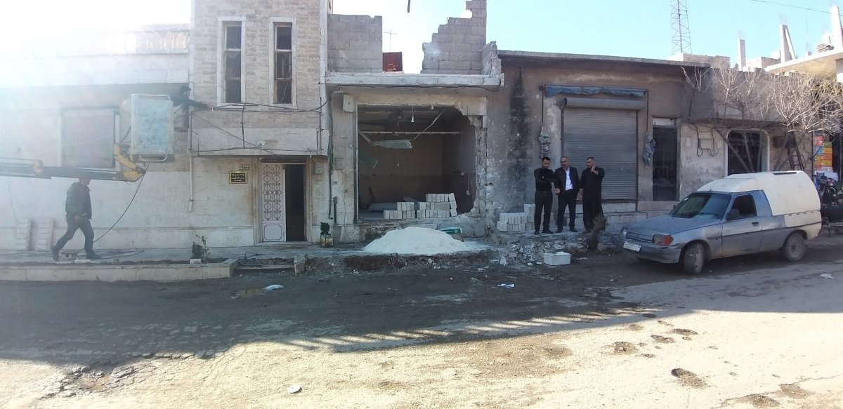 PKK nın Azez deki saldırısında büyük hasar oluştu  #1