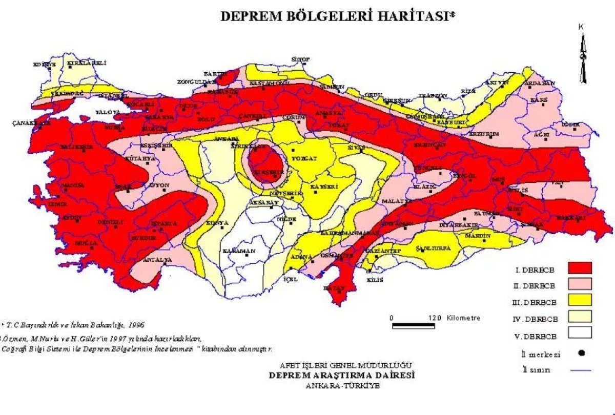 Türkiye deprem bölgeleri nereler? İstanbul, Ankara ve İzmir deprem açısından riskli mi? #1