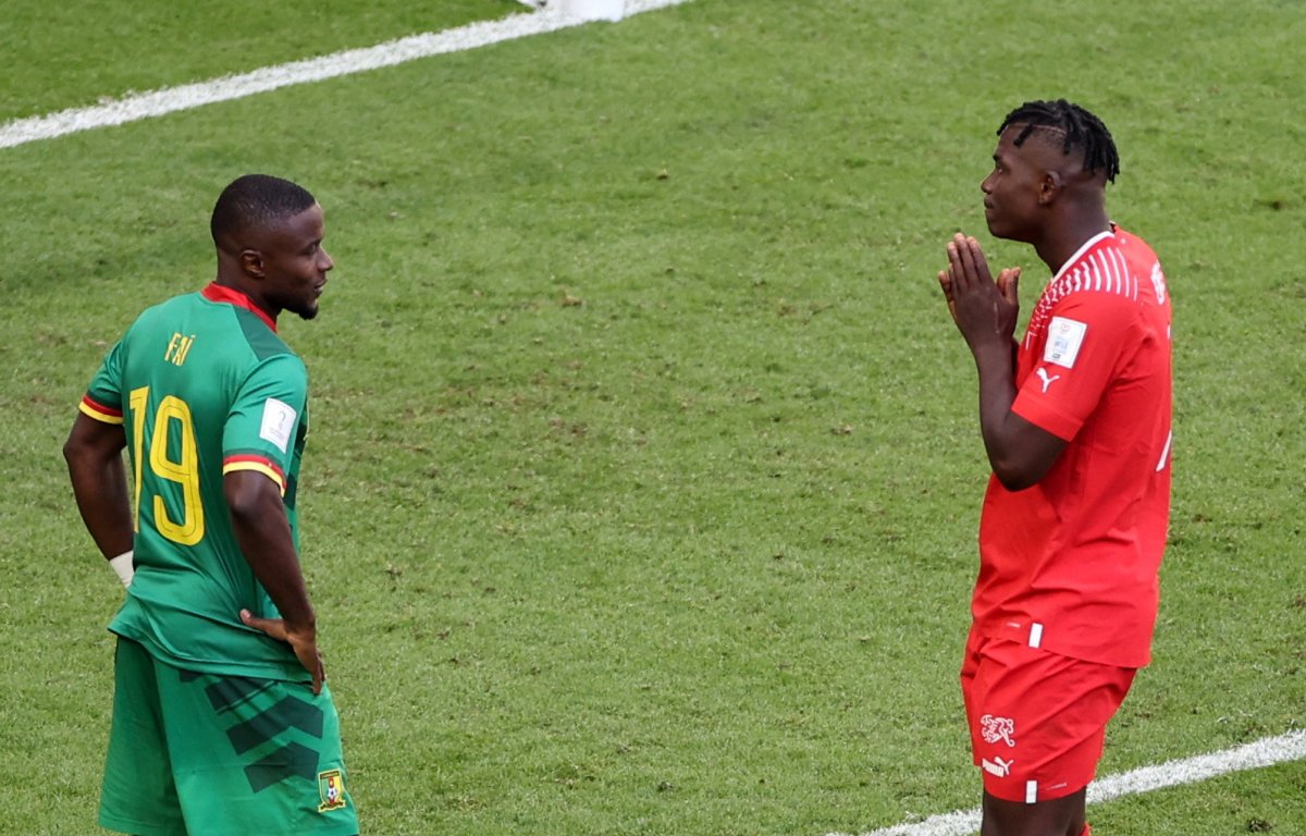 Kamerun doğumlu Embolo, İsviçre formasıyla golünü attı #2
