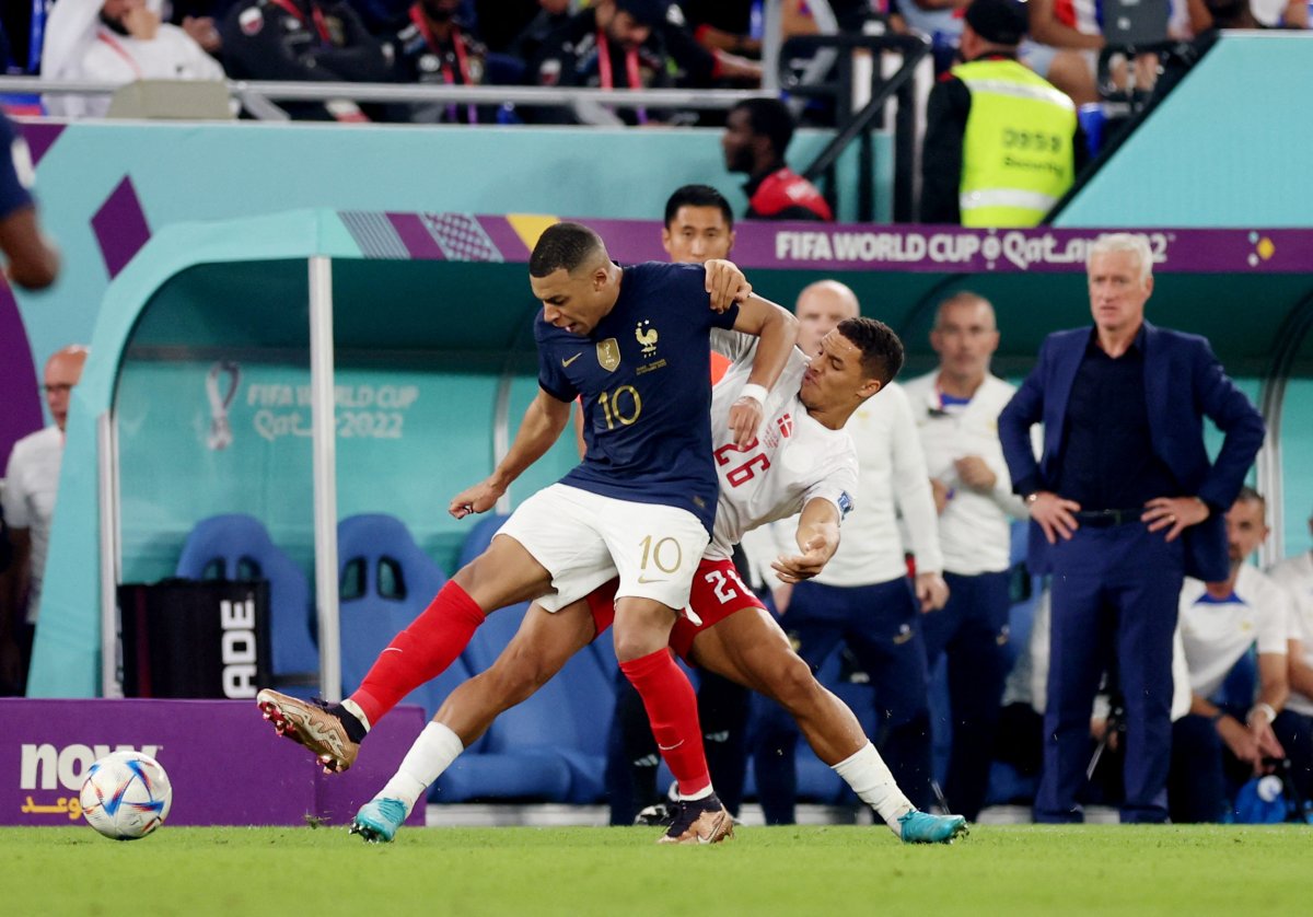 Fransa, Danimarka yı Mbappe nin golleriyle geçti #4