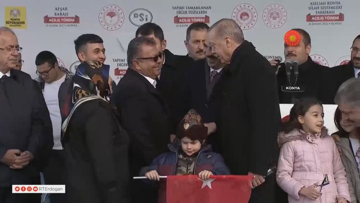 Cumhurbaşkanı Erdoğan ın kendisini eve davet eden çocukla diyaloğu #1