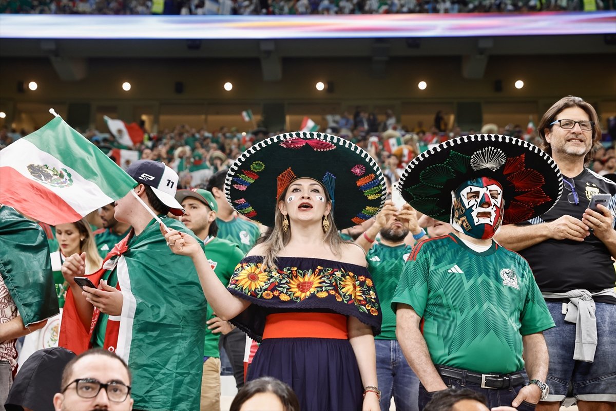 Arjantin - Meksika maçı Dünya Kupası tarihine geçti #7