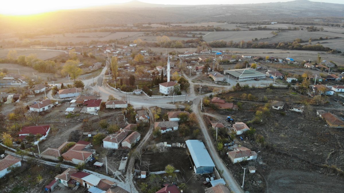 Edirne nin havası temiz köyünde boş ev kalmadı #4
