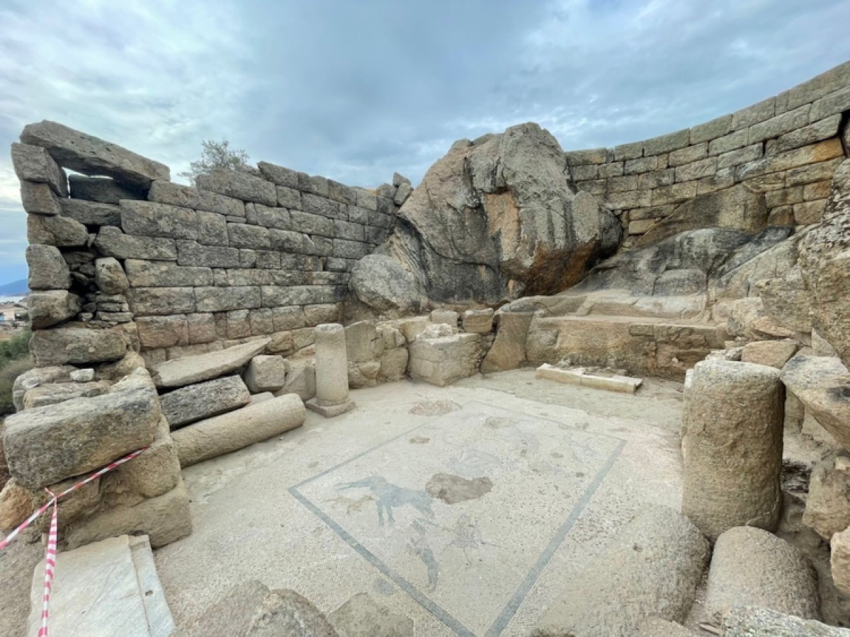Herakleia Antik Kenti nde  Menteşe Beyliği dönemi yapıları ortaya çıktı #1