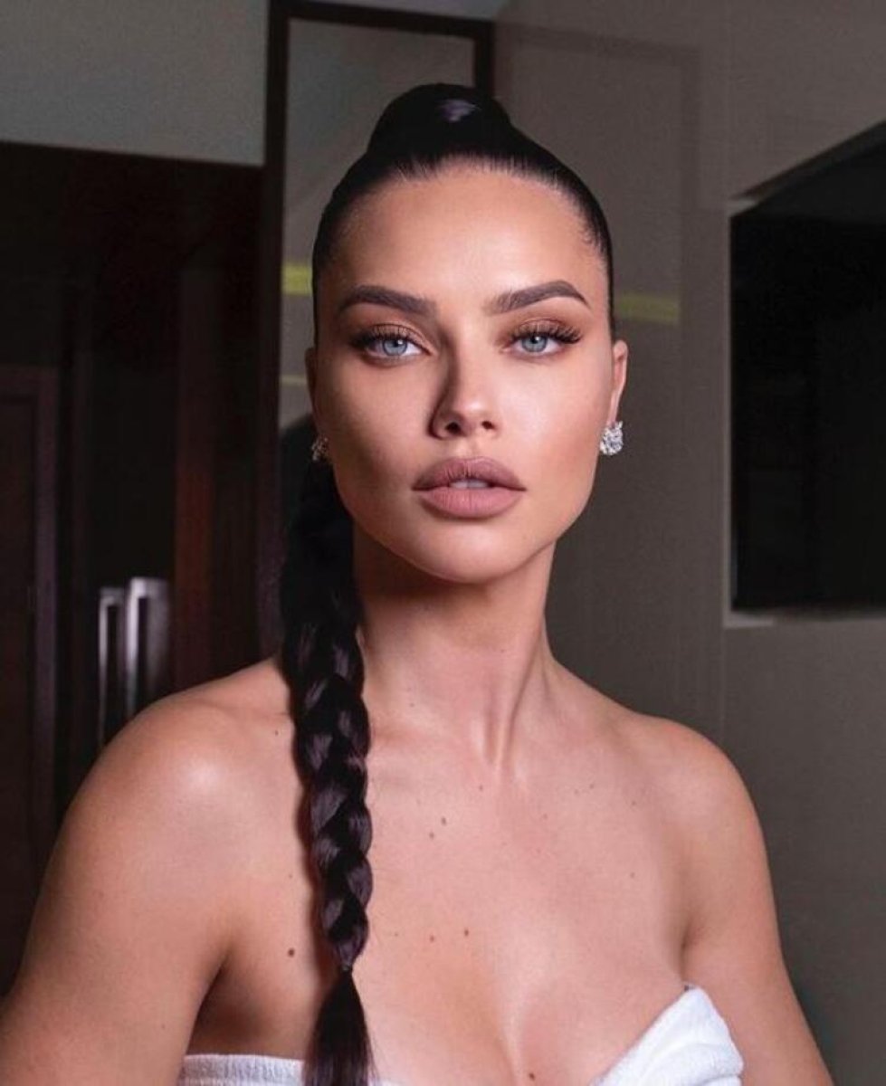 Adriana Lima nın değişimi gündem oldu #5