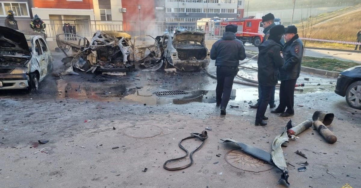 Rusya da patlayan otomobildeki çocuk hayatını kaybetti #2