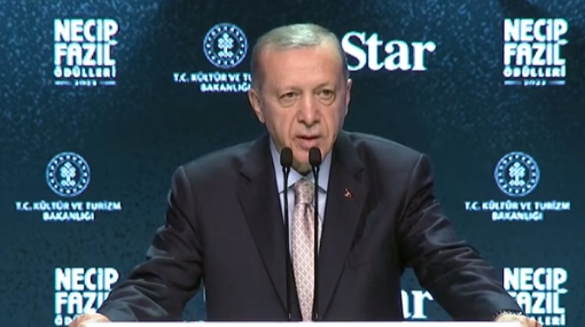 Cumhurbaşkanı Erdoğan: Necip Fazıl ın da hayalini hayata geçiriyoruz #1