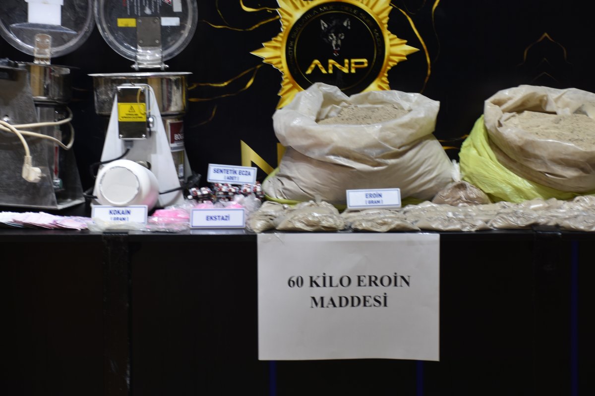 Ankara da narkotik operasyonunda 31 kişi tutuklandı #1