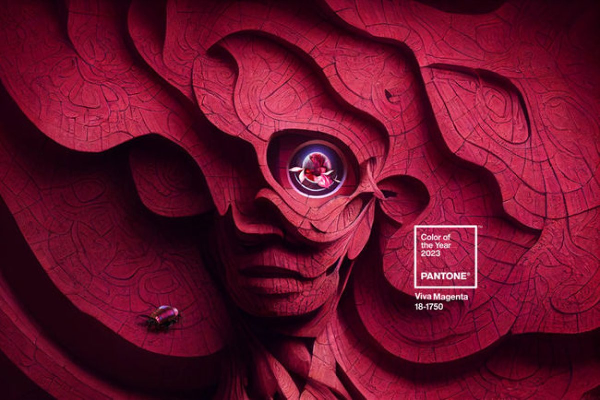 2023 rengini belli etti! Pantone VIVA MAGENTA nasıl bir renk? #2