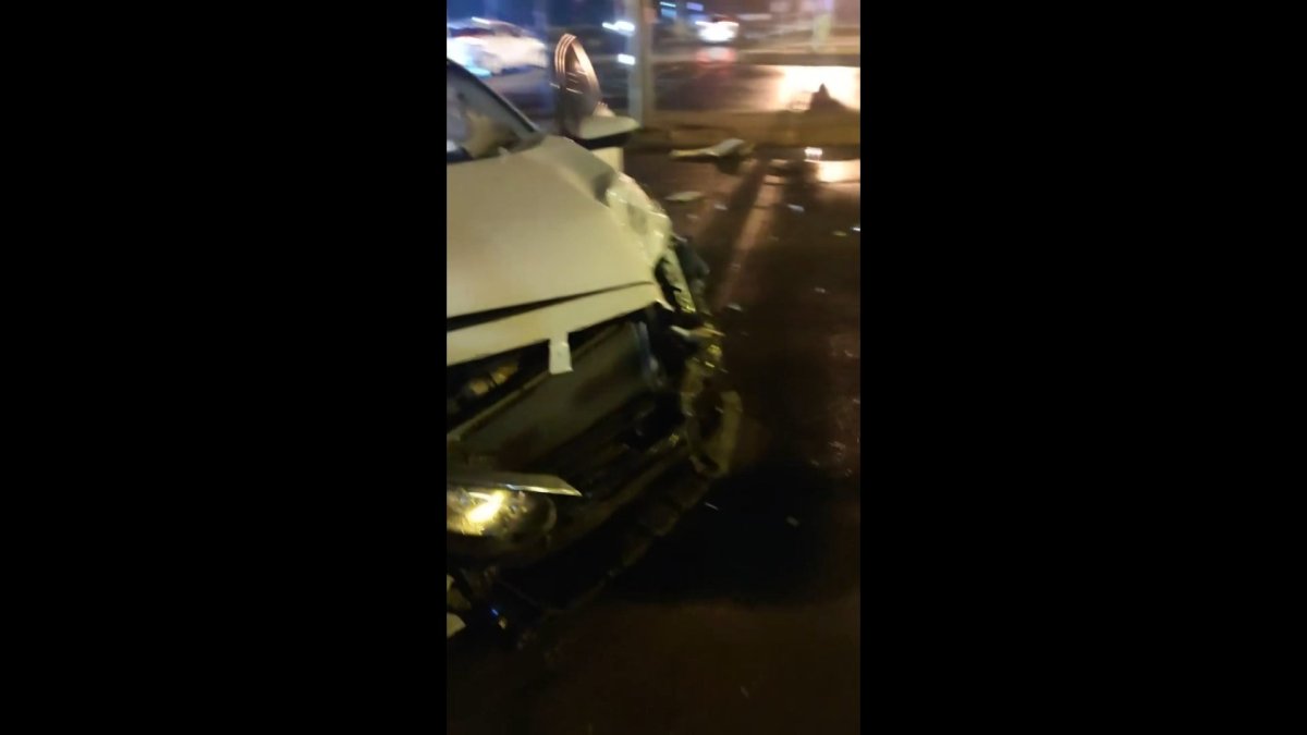 Maltepe’de makas atan sürücü kazaya neden oldu #1