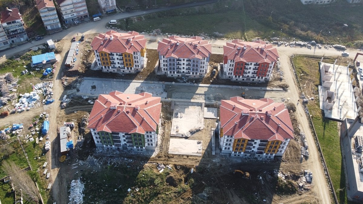 Sinop ta selzedeler için inşa edilen konutlarda sona gelindi #2