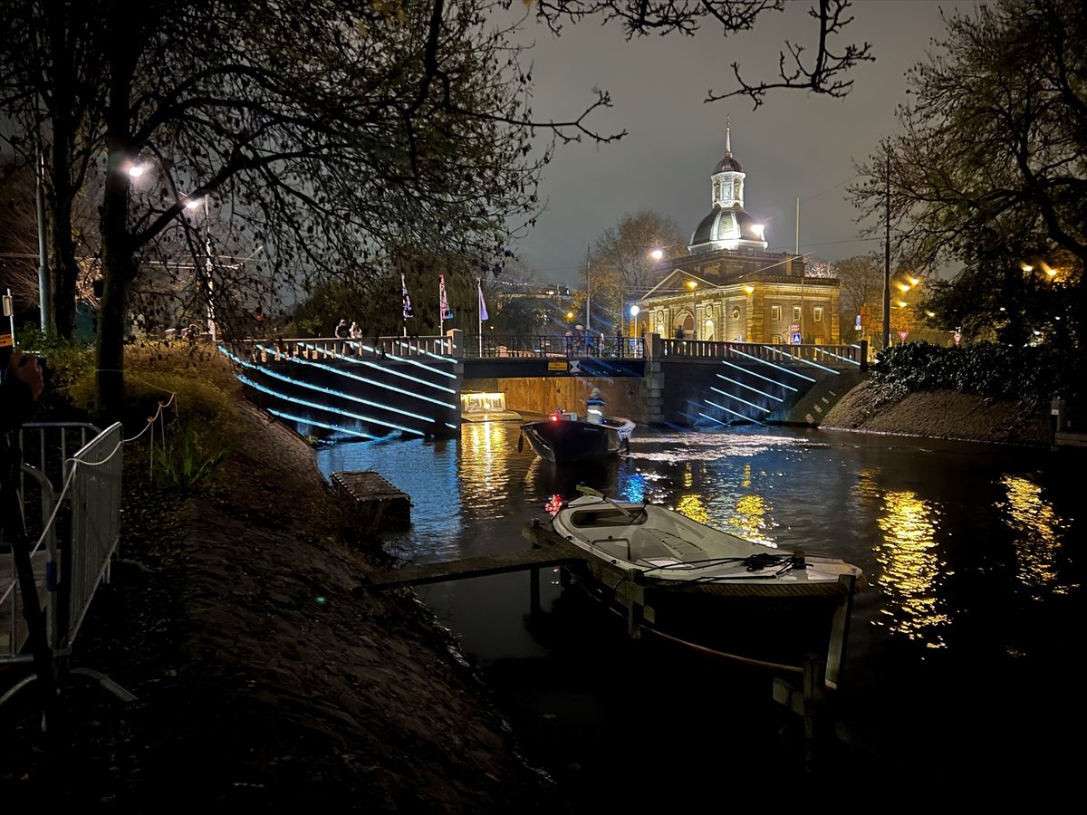 Amsterdam da Işık Sanatı Festivali başladı #5