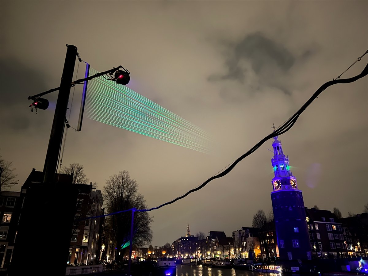 Amsterdam da Işık Sanatı Festivali başladı #1