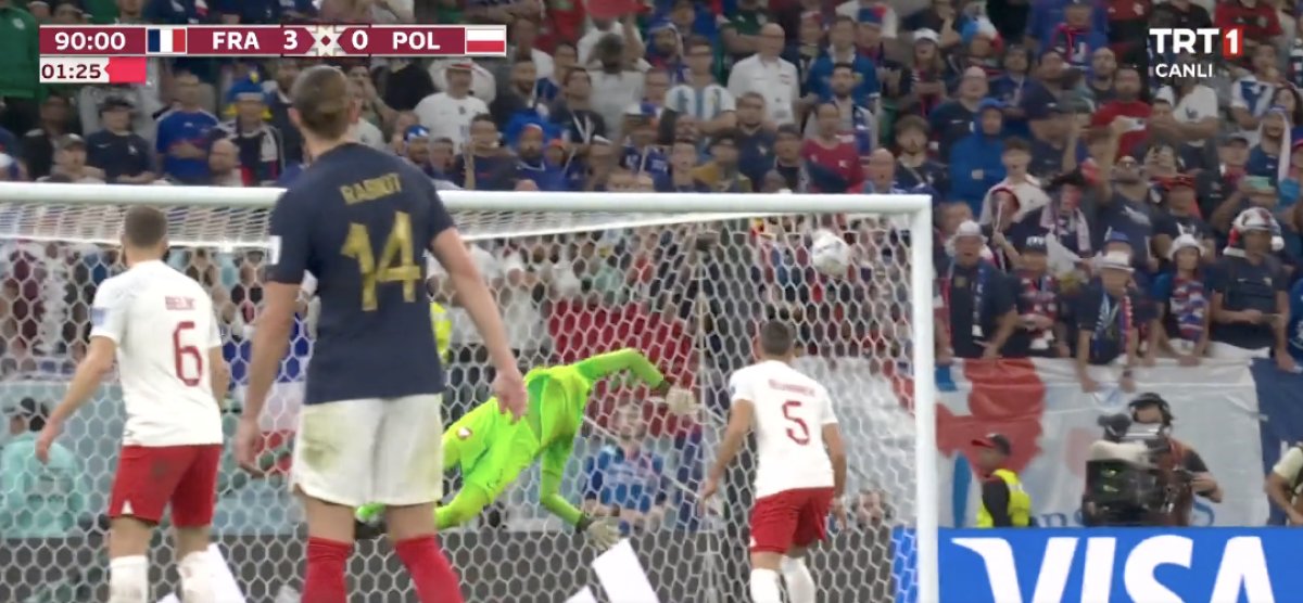 Mbappe den Polonya ya müthiş gol #6