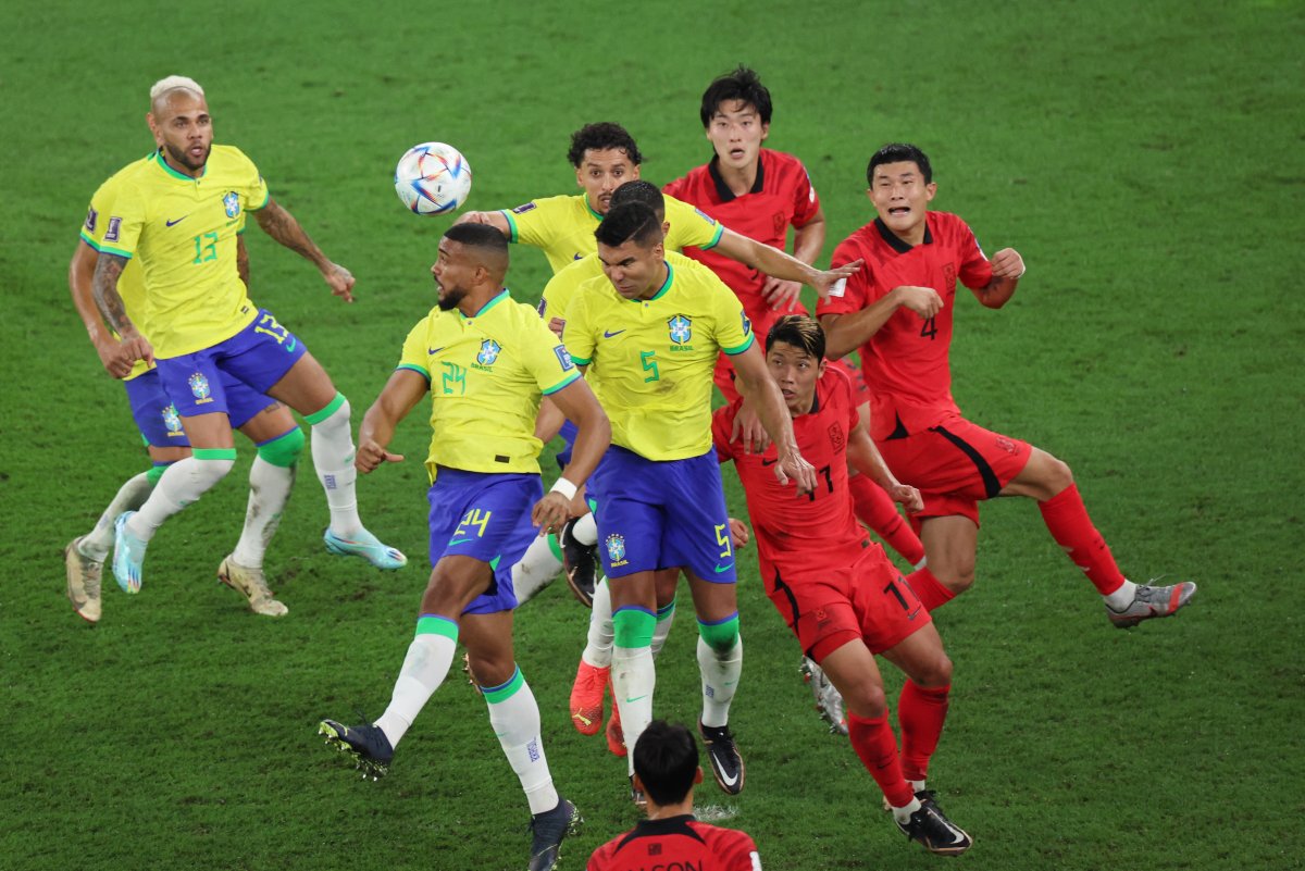 Güney Kore yi 4-1 yenen Brezilya çeyrek finalde #1