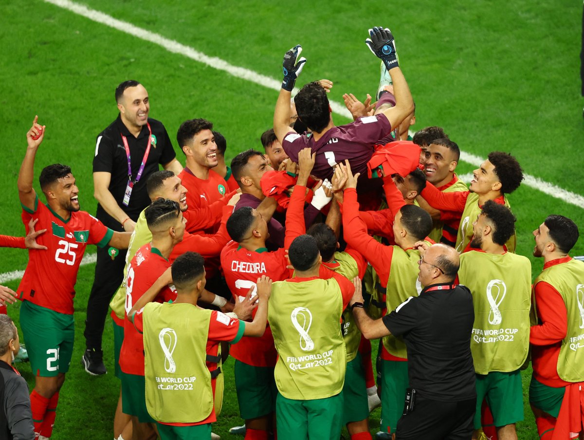 Fas, İspanya yı penaltılarda yenerek çeyrek finale yükseldi #9