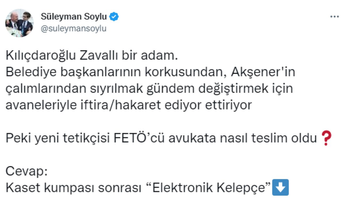 Süleyman Soylu: Kılıçdaroğlu zavallı bir adam #3