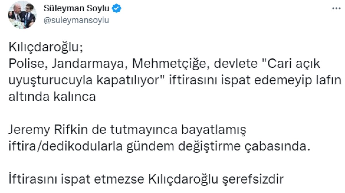 Süleyman Soylu: Kılıçdaroğlu zavallı bir adam #2