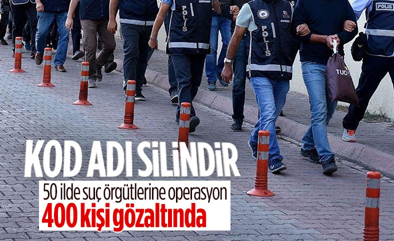 Süleyman Soylu: Suç örgütlerine yönelik 'Silindir Operasyonu' başlatıldı