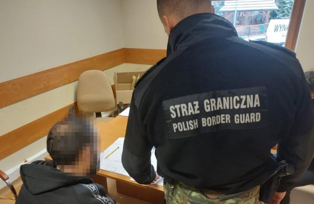 Polonya da 23 Suriyeli kaçak göçmen yakalandı #4