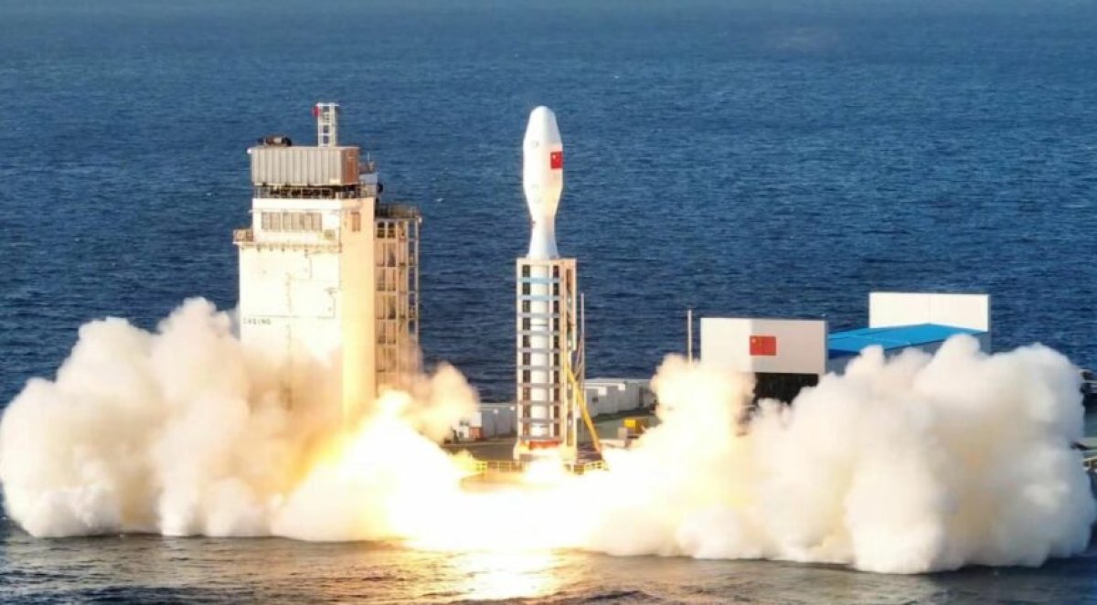 Çin, yeni geliştirdiği Cielong-3 roketini ilk kez kullandı #1