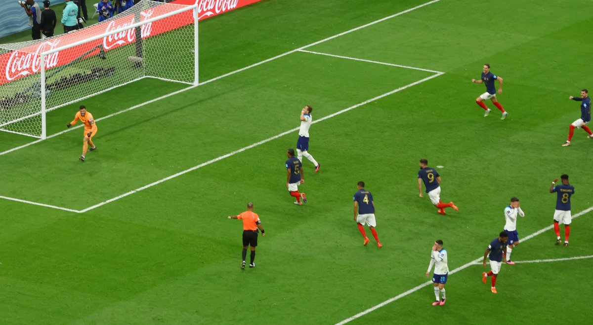 İngiltere yi 2-1 yenen Fransa yarı finalde #1