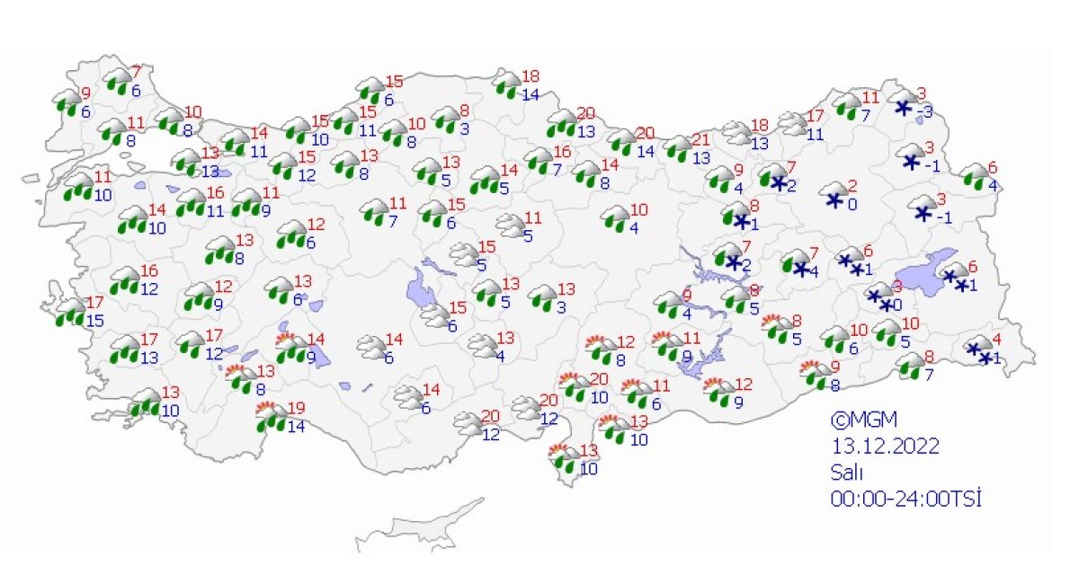 Meteoroloji den 4 ile kuvvetli sağanak uyarısı #2
