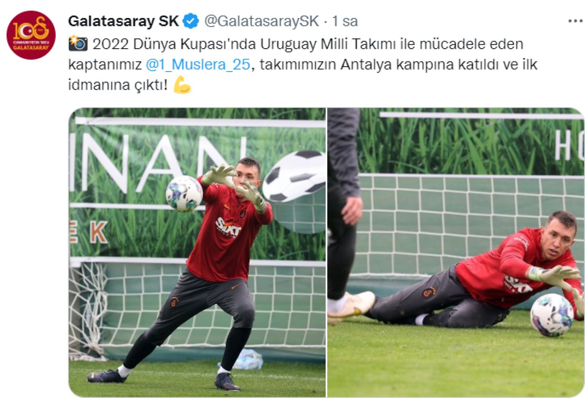 Fernando Muslera, Galatasaray a geri döndü #1