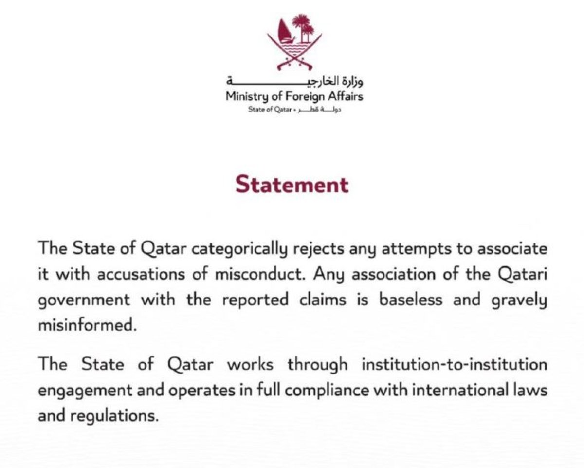 Katar, Avrupa Parlamentosu nda rüşvet iddialarını yalanladı #3