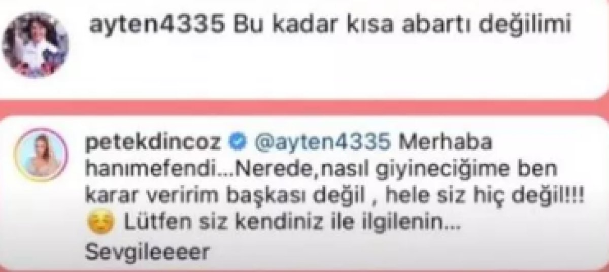 Petek Din��z'� k�zd�rd�lar