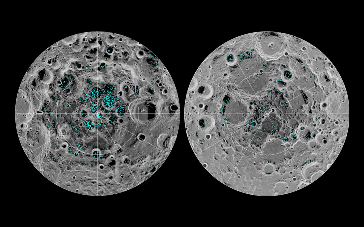 NASA, Ay da buz arama çalışmalarına başladı #1