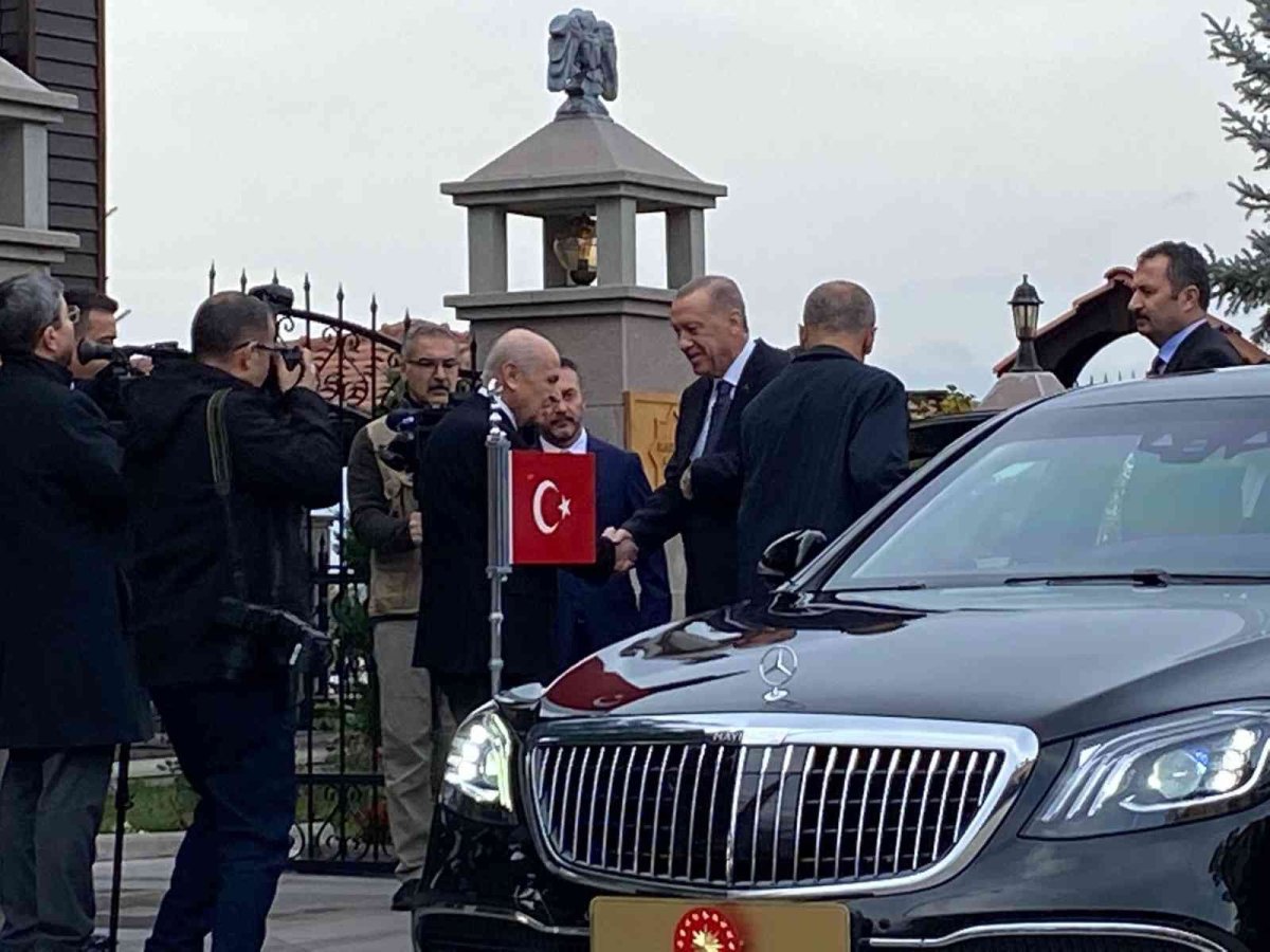 Cumhurbaşkanı Erdoğan, Devlet Bahçeli yi ziyaret etti #14