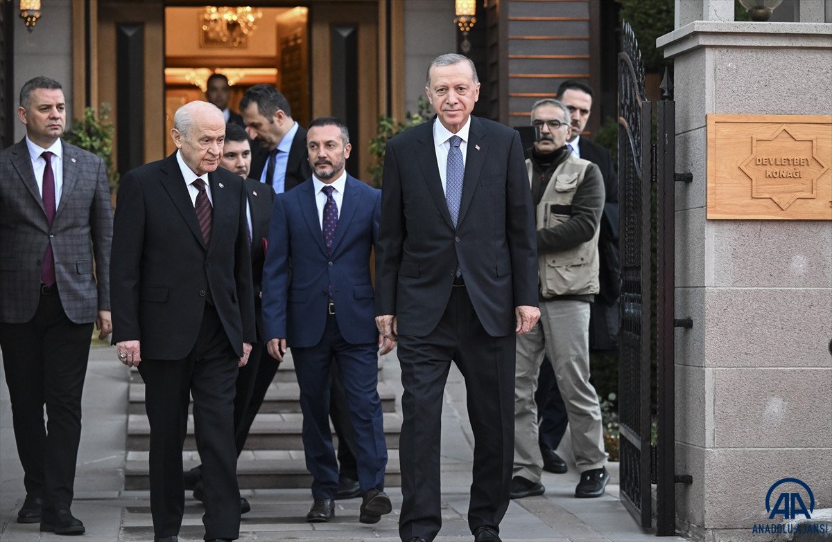 Cumhurbaşkanı Erdoğan, Devlet Bahçeli yi ziyaret etti #6