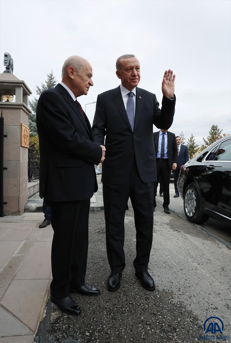 Cumhurbaşkanı Erdoğan, Devlet Bahçeli yi ziyaret etti #12