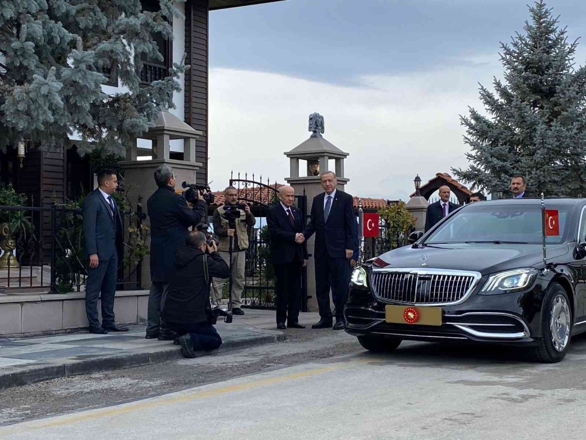 Cumhurbaşkanı Erdoğan, Devlet Bahçeli yi ziyaret etti #15