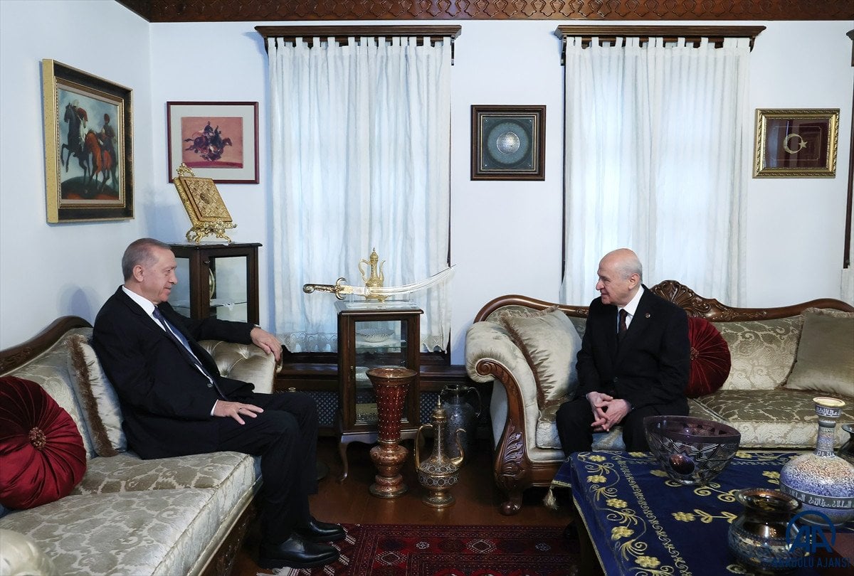 Cumhurbaşkanı Erdoğan, Devlet Bahçeli yi ziyaret etti #5