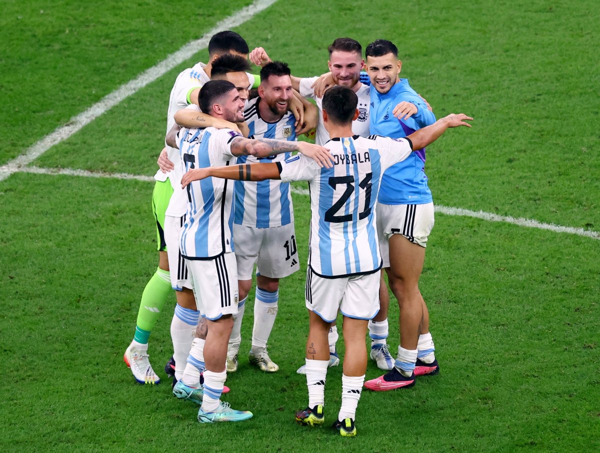 Hırvatistan ı yenen Arjantin finalde #4