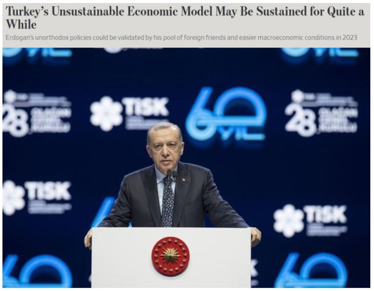 Wall Street Journal, Türkiye nin ekonomi politikasını analiz etti #1