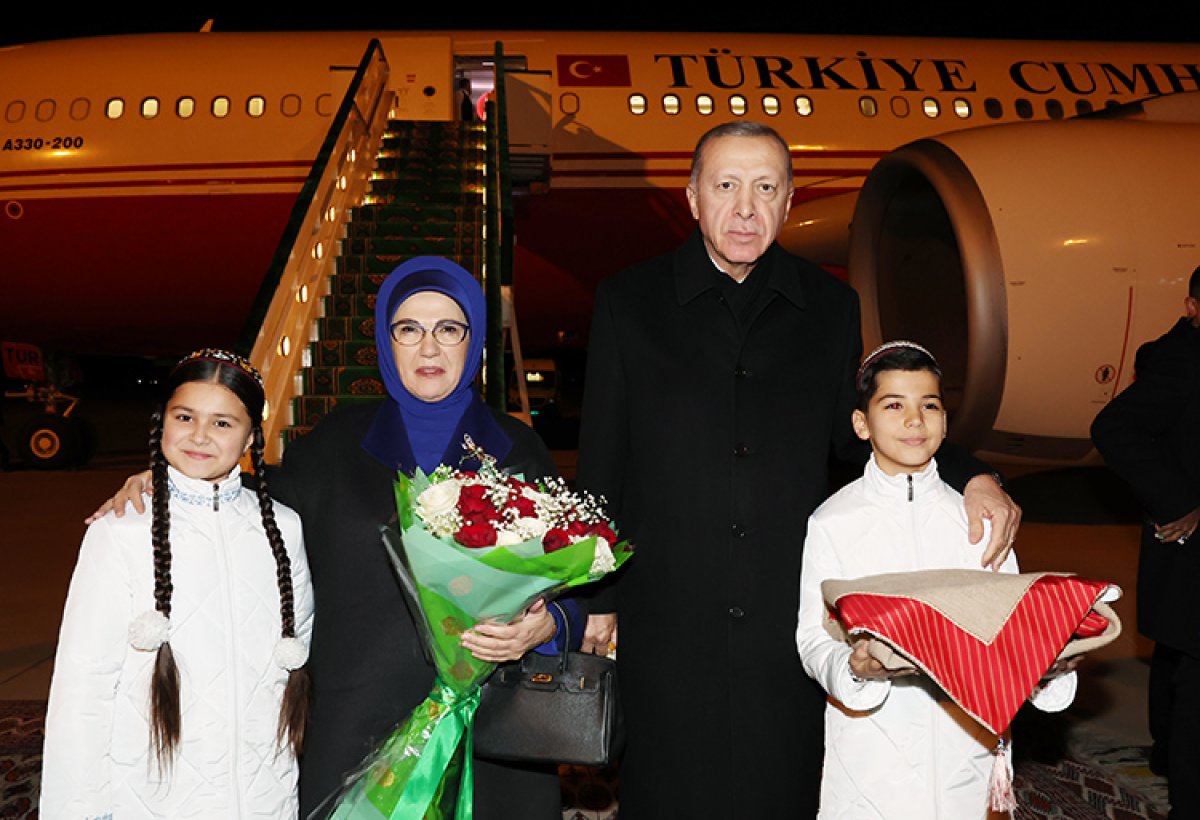 Cumhurbaşkanı Erdoğan Türkmenistan dönüşü soruları yanıtladı #3