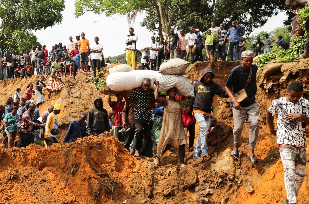 Kongo da sel felaketi: Ölü sayısı 140 a yükseldi #1