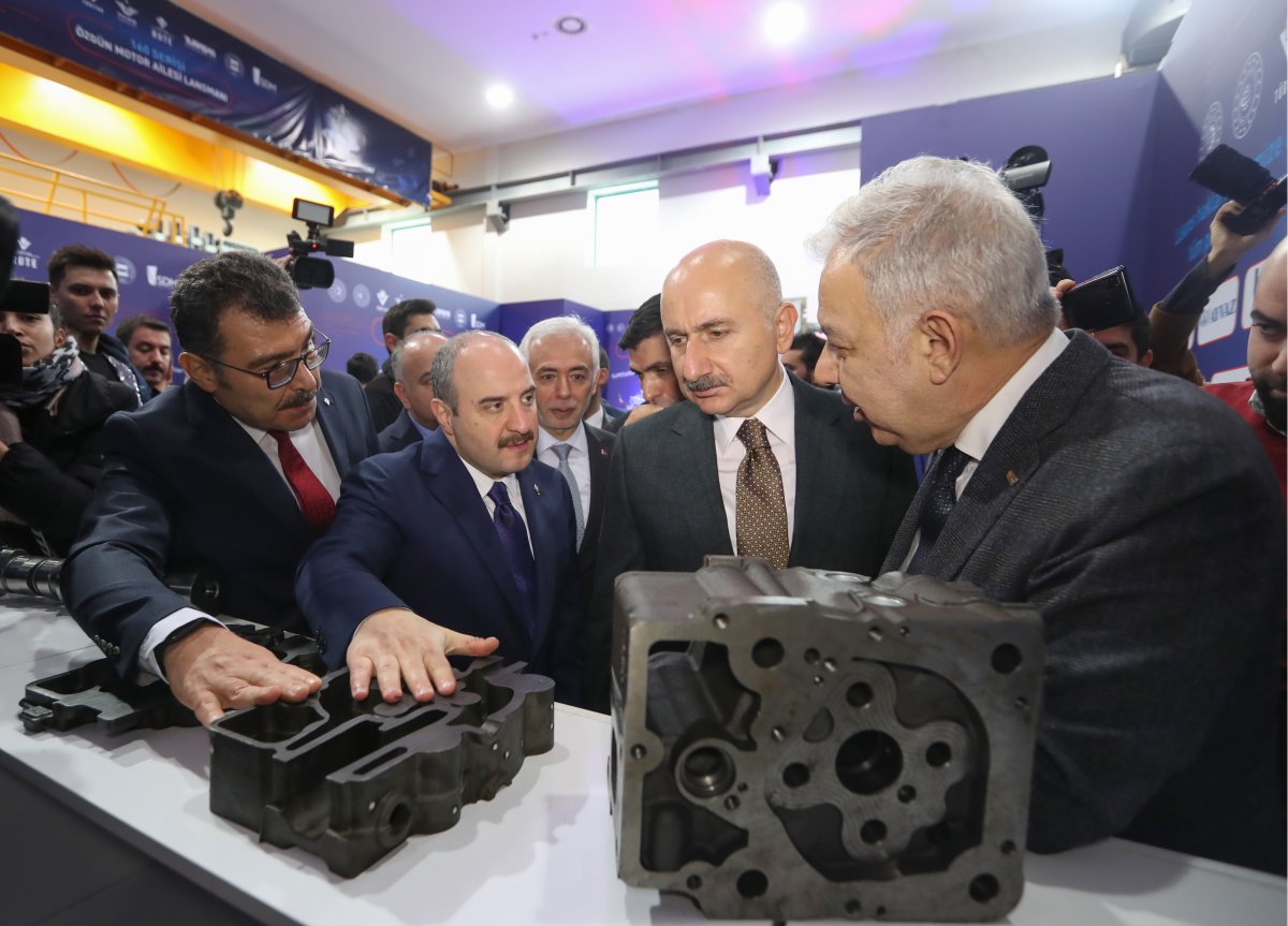  Türkiye nin İlk Yerli Tasarım Lokomotif Motoru  tanıtıldı #7