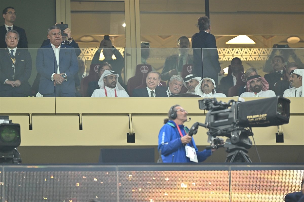 Cumhurbaşkanı Erdoğan, Dünya Kupası finalini izledi #4