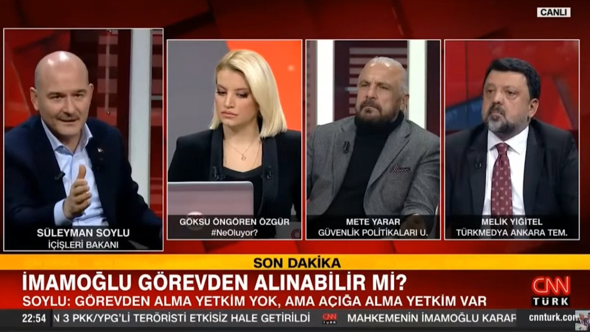 Süleyman Soylu: Yargıtay cezayı onadığı an İmamoğlu nu görevden alırım #3
