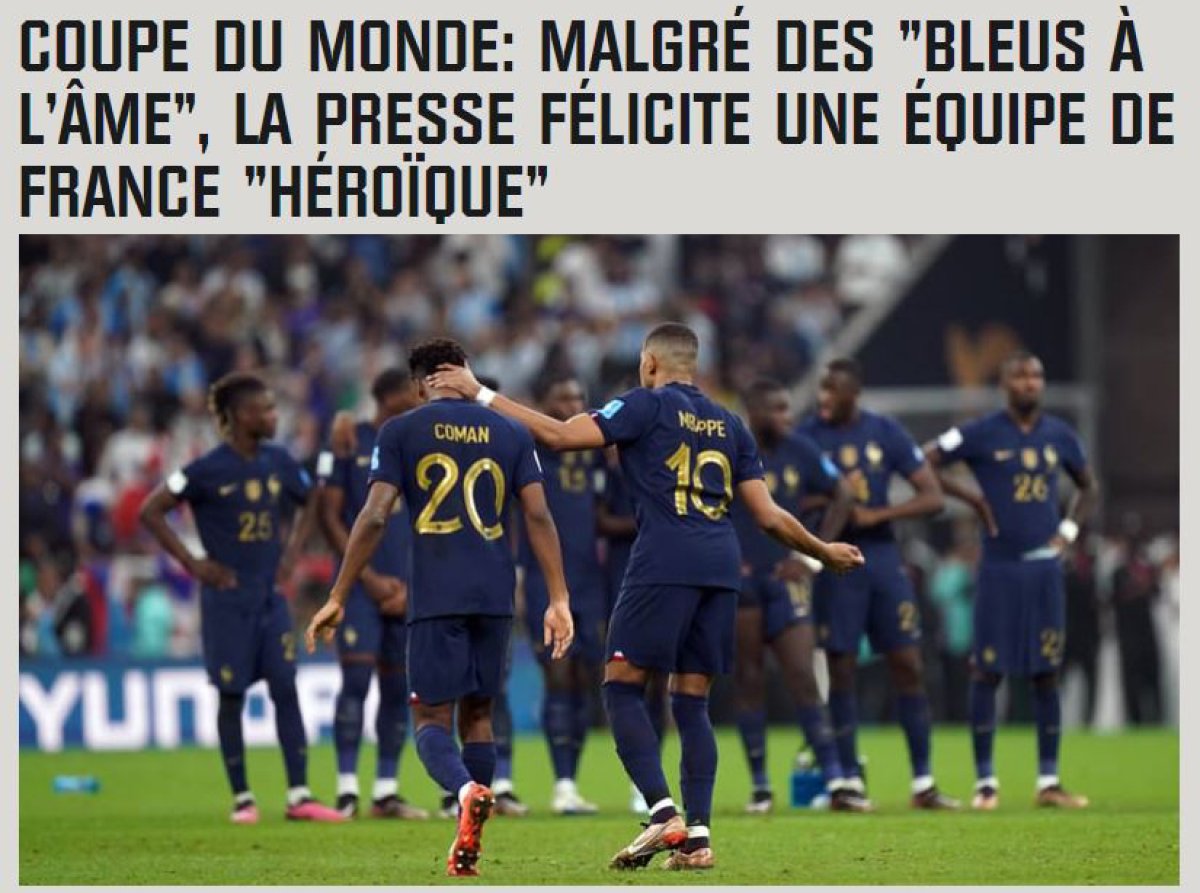 Fransa da Arjantin maçı yorumu: Kaybettiler ama romantizm kazandılar #2