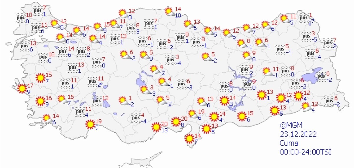 Türkiye, Karadeniz den gelen soğuk havanın etkisine girecek  #7