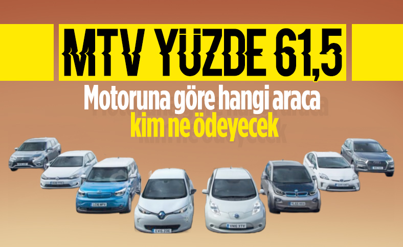 Motorlu Taşıtlar Vergisi'nde artış oranı belli oldu