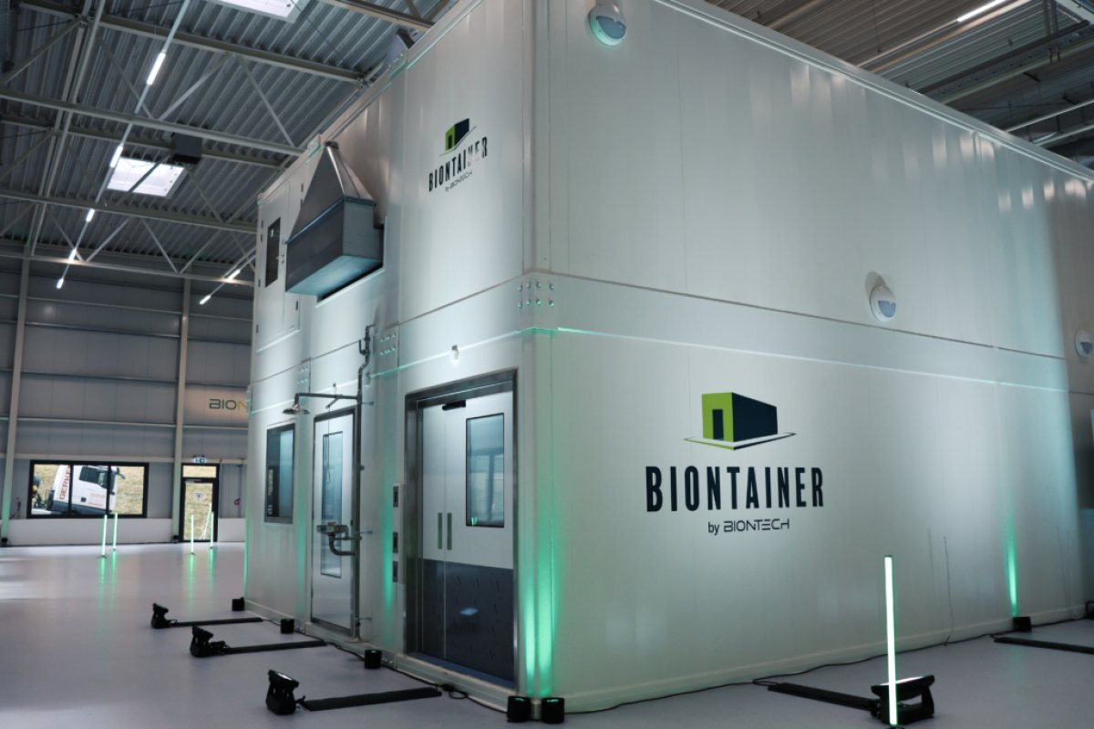 BioNTech in Ruanda ya göndereceği konteyner aşı fabrikası hazır #1