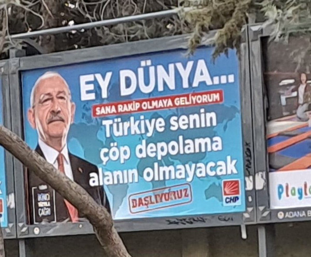 Kemal Kılıçdaroğlu, afişe çıktı #3